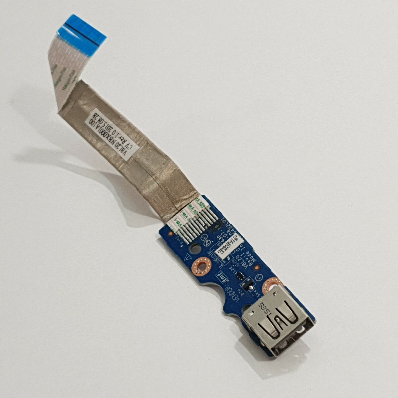HP ZBook 15 G1 G2 USB Board Platine Anschluss USB Port mit Kabel