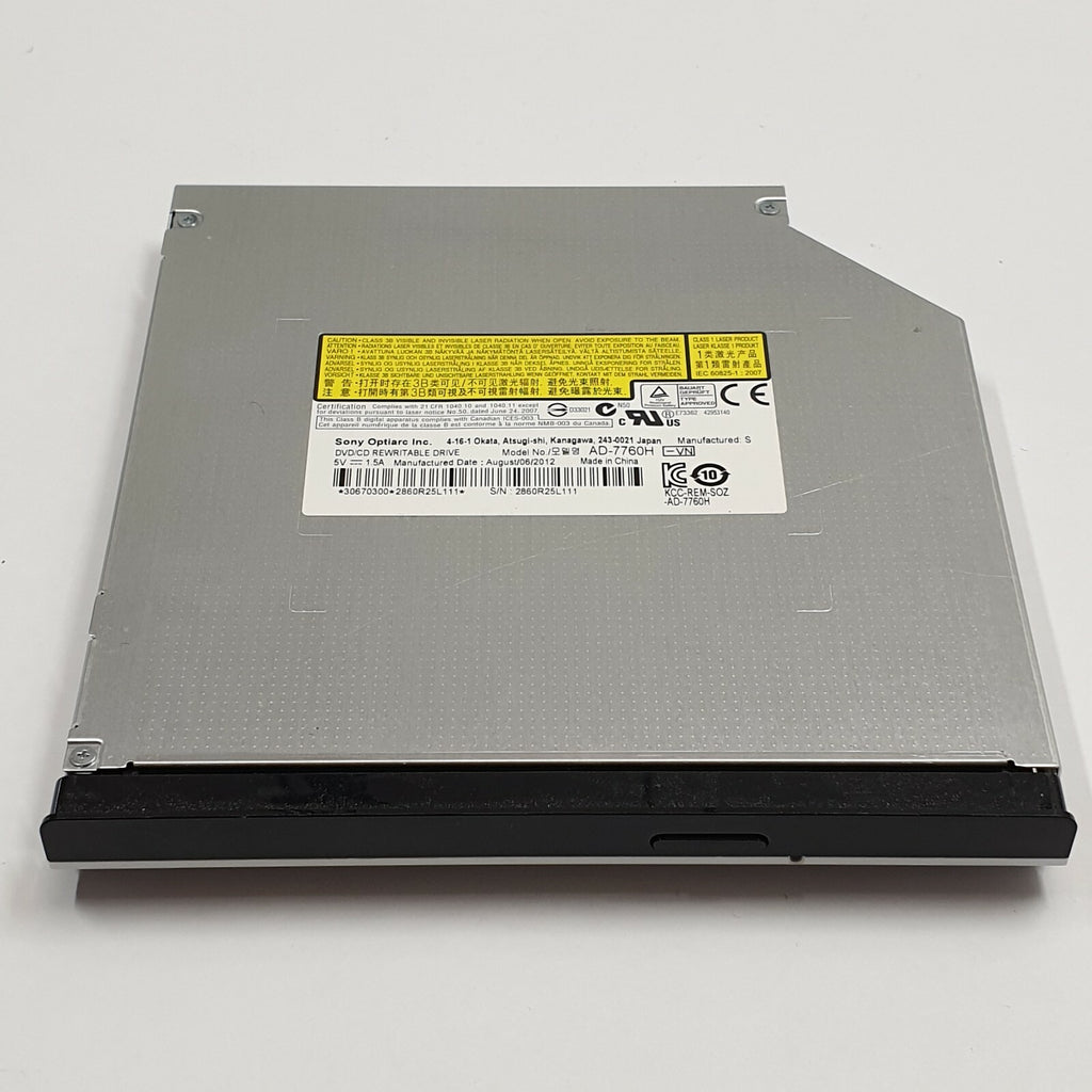 Sony VAIO SVE1512C6E DVD Laufwerk Brenner Optiarc AD-7760H SATA