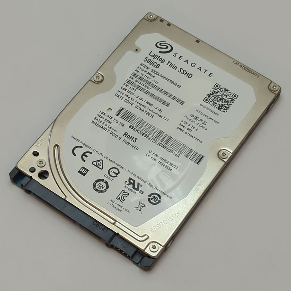 Seagate Laptop Thin SSHD 500GB 2.5 Zoll SATA III Hybrid Festplatte HDD