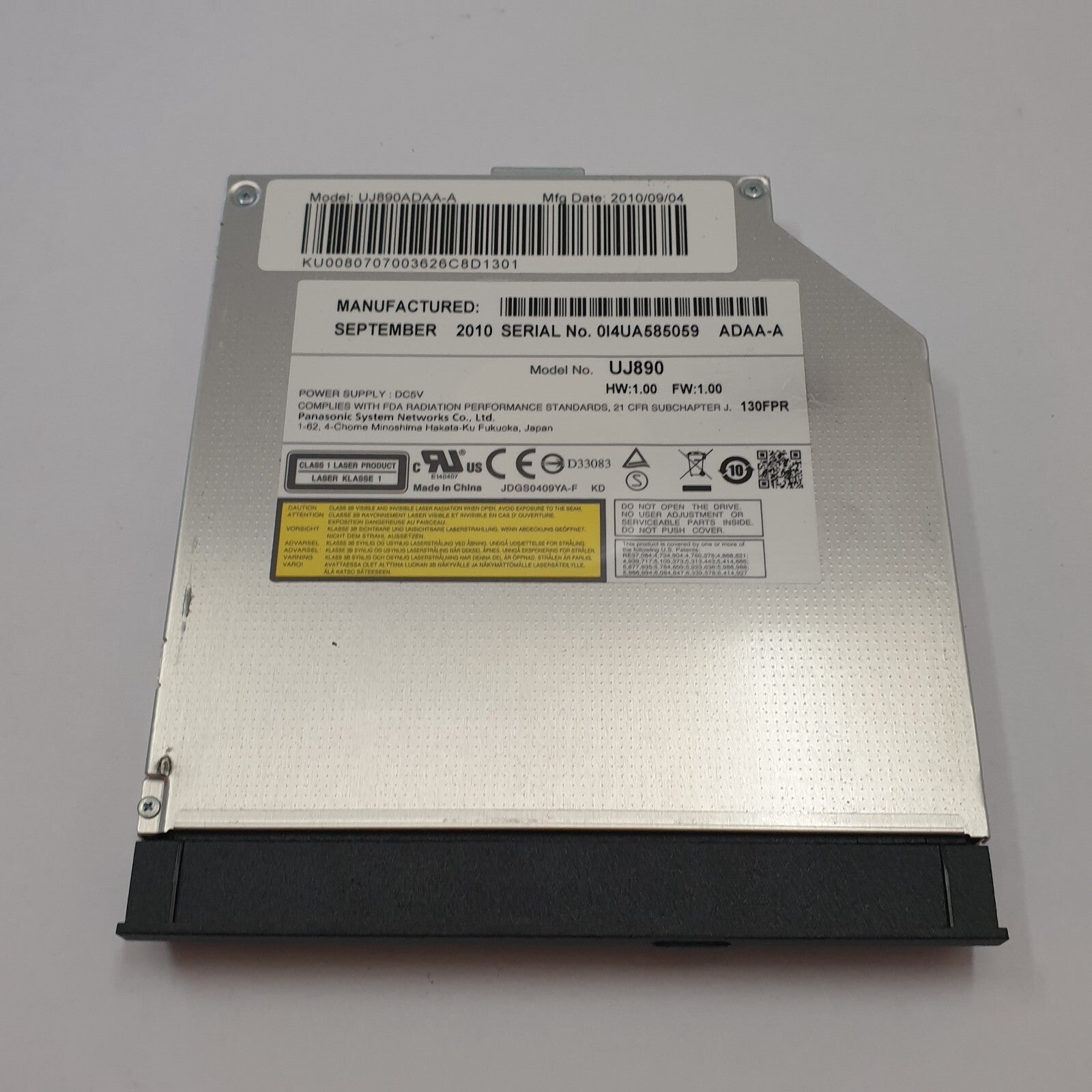 Packard Bell Easynote TK85 DVD Laufwerk Brenner CD DVD RW Drive