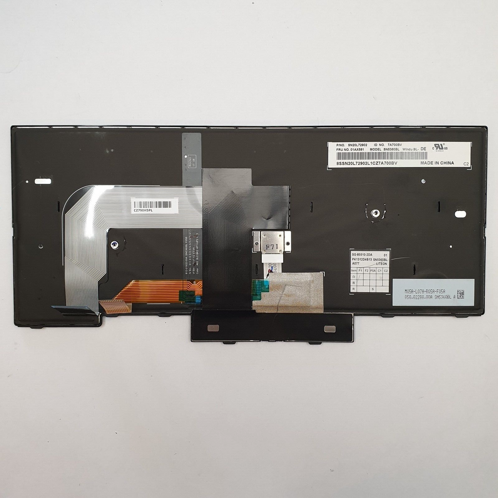 Lenovo ThinkPad T470 Original Tastatur Deutsch QWERTZ Keyboard Backlit