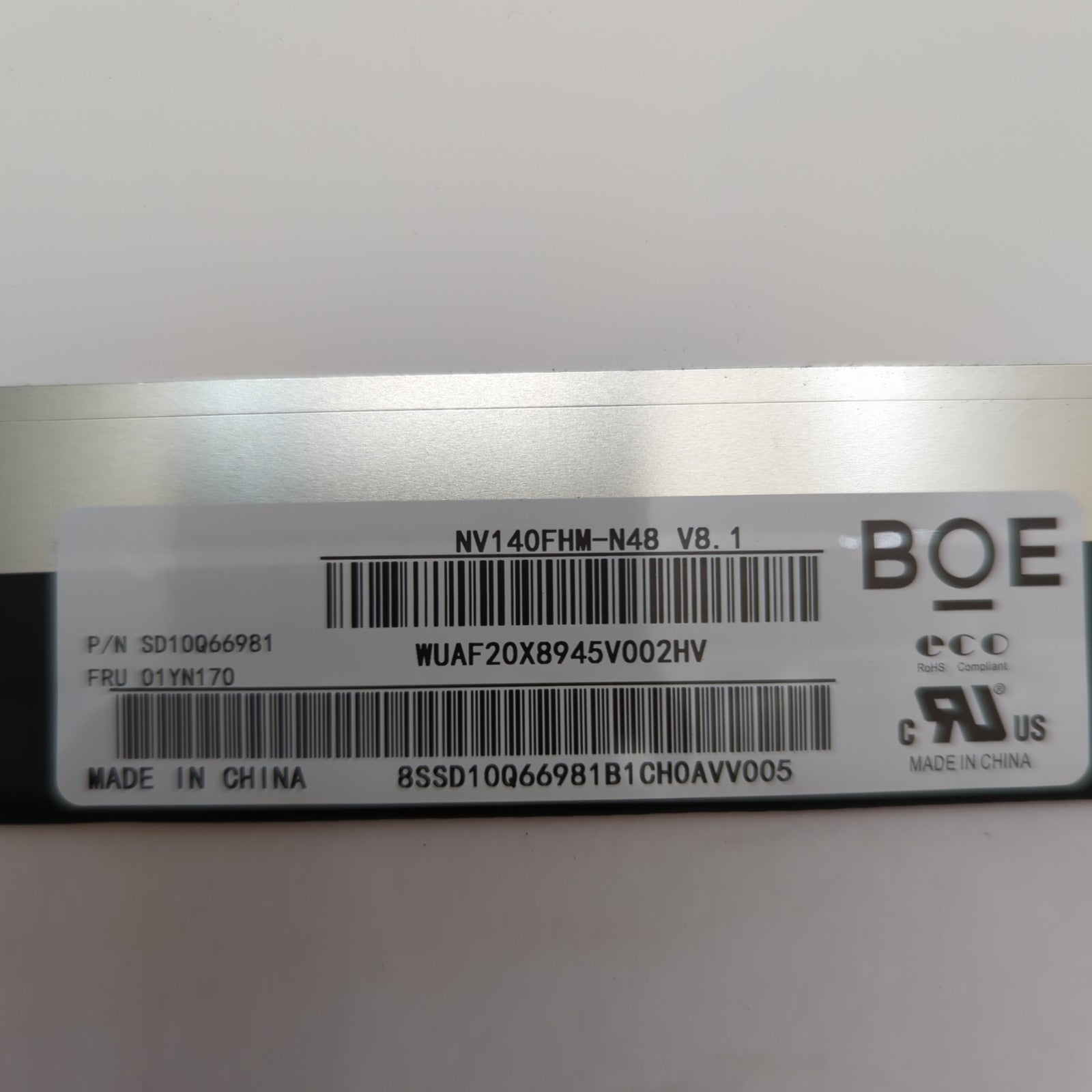 Dell 7490 7400 HP EliteBook 840 G5 840 G6 Display 14,0" NV140FHM-N48 Bildschirm