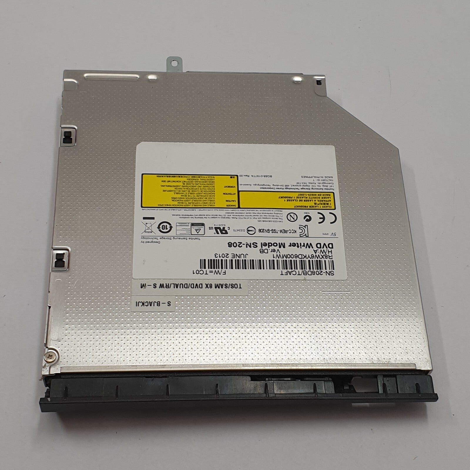 Clevo W355ST DVD Laufwerk mit Blende Brenner Slim SATA DVD Writer SN 208