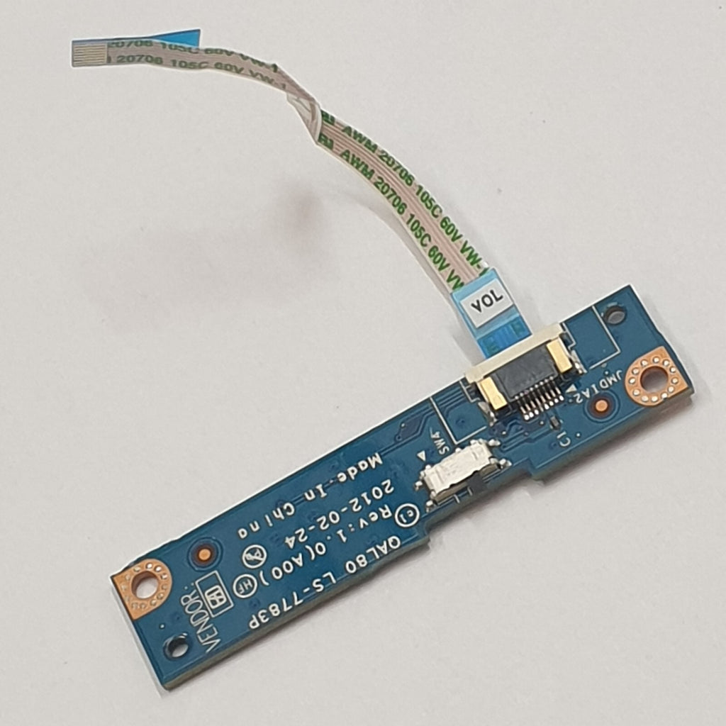 Dell Latitude E7440 Powerbutton Board Schalter Platine Volume Control – Bild 2
