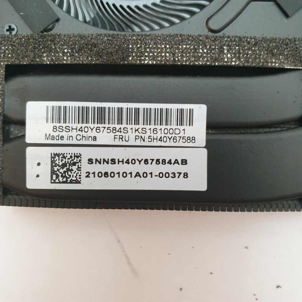 Lenovo ThinkPad X1 Extreme Gen 3 Kühler Heatsink Lüfter Fan