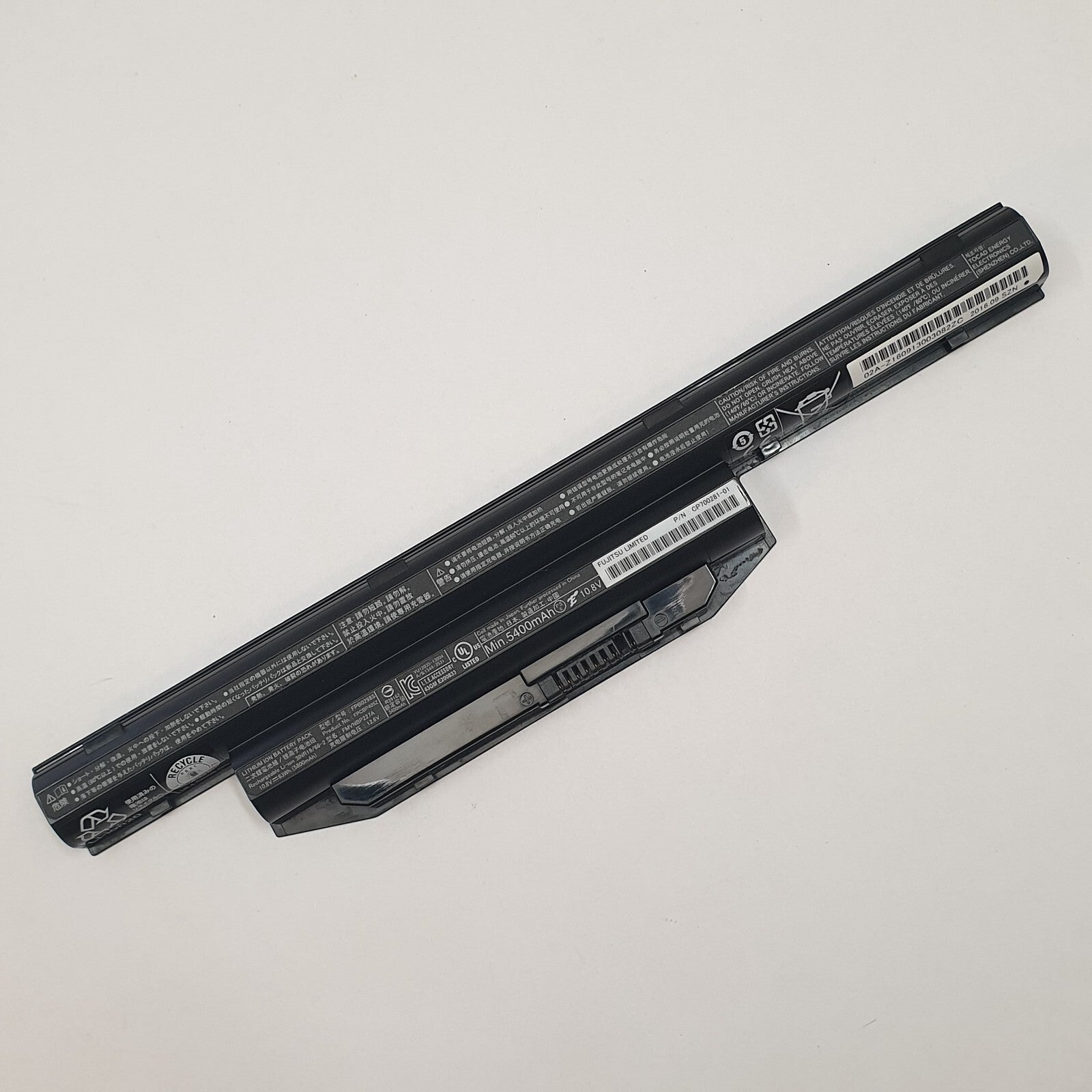 Fujitsu LifeBook E756 Original Akku 5400 mAh Li Ion Battery