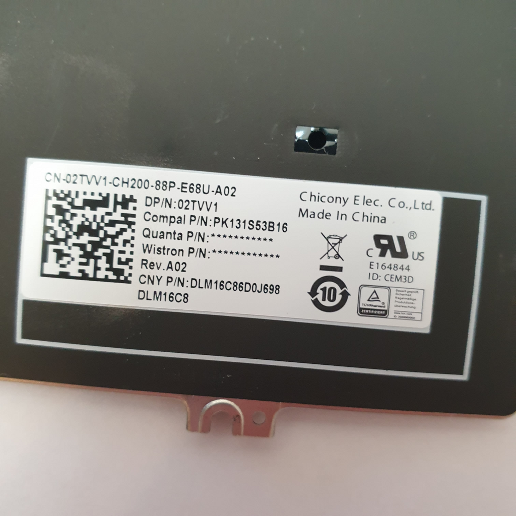 Dell Latitude 5290 Tastatur Deutsch QWERTZ Keyboard DE – Bild 3