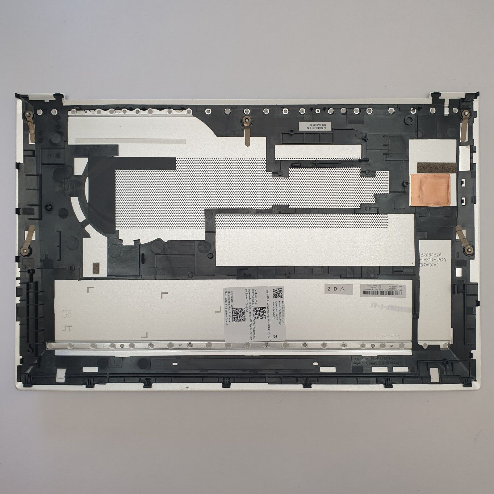 HP EliteBook 850 G8 Gehäuse Unterschale Unterteil Bottom Base Cover Case Silber – Bild 2