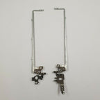 HP ProBook 640 G2 Displayscharniere Leisten Scharnier Set Hinge Bracket