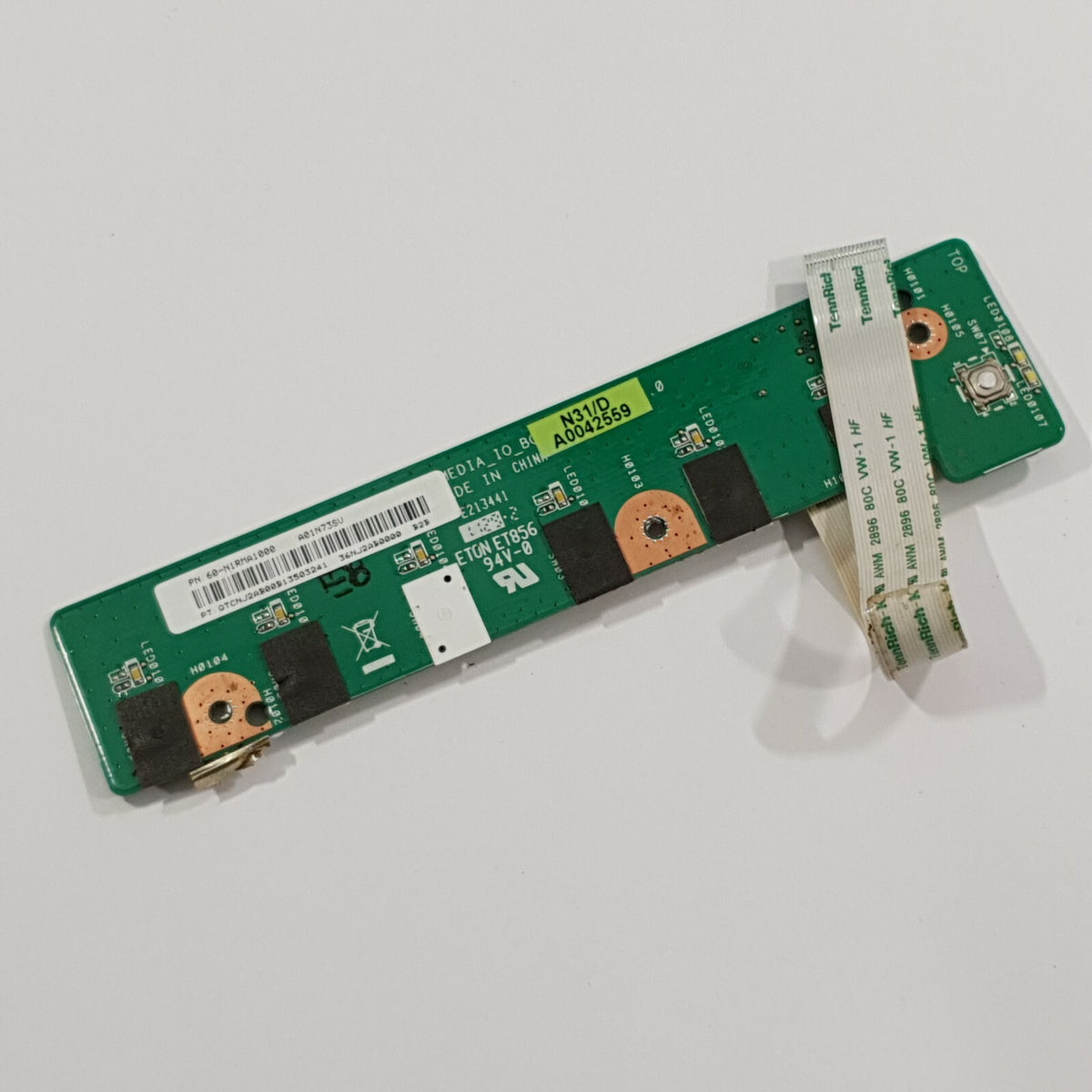 Asus N73S N73SV Media Button LED Board Platine Control Panel
