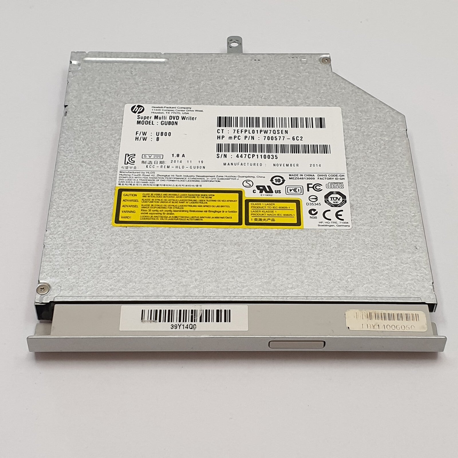 HP Pavilion 15 15-p serie DVD Laufwerk Super Multi DVD Writer Brenner