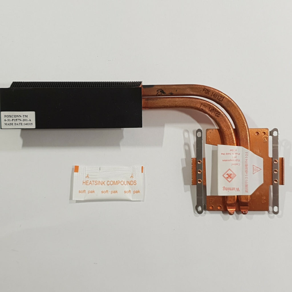 One K73-3N (Clevo P170SM) Clevo P170SM Kühler Heatsink mit Wärmeleitpaste