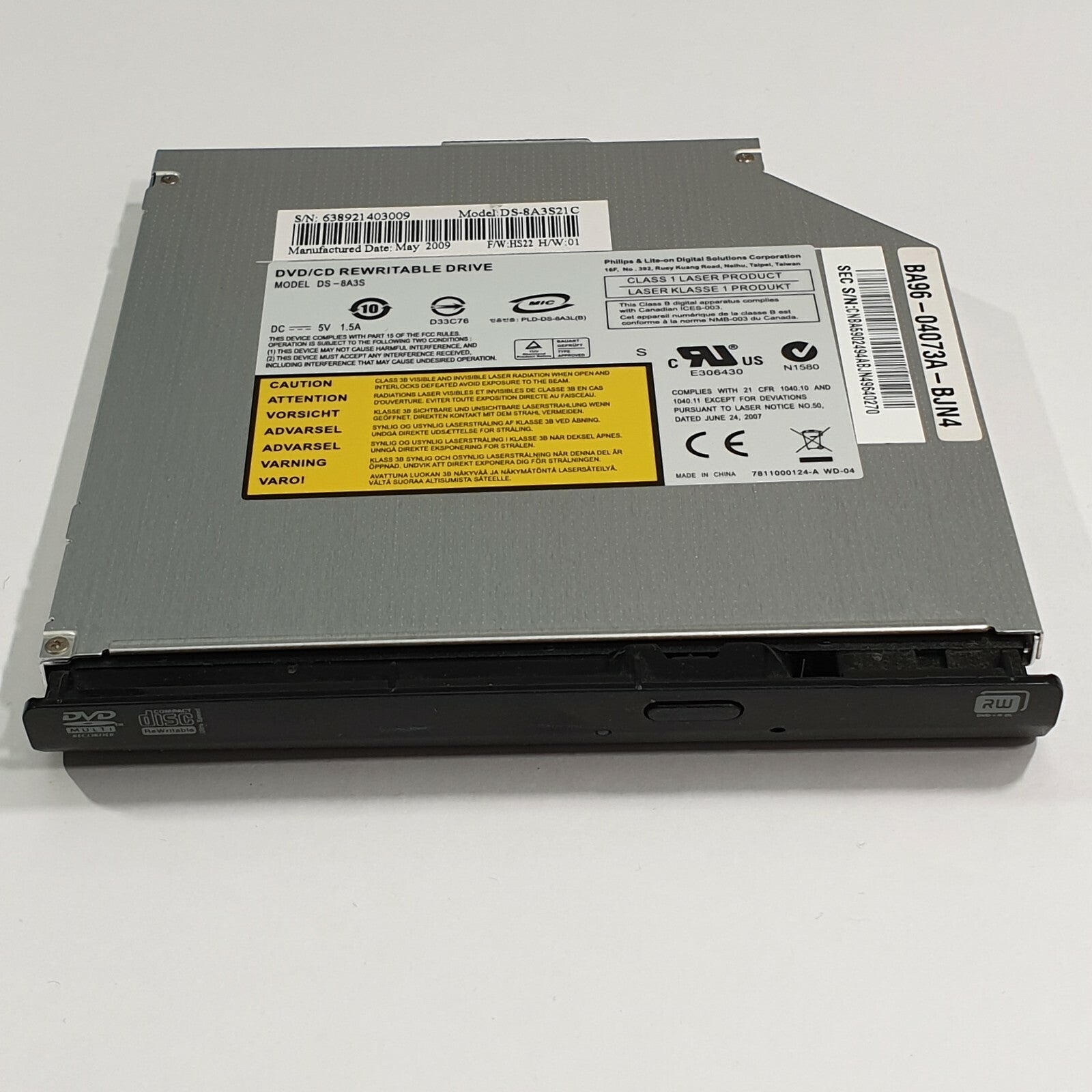 Samsung R520 NP-R520H SATA DVD Laufwerk Brenner Optisches Laufwerk