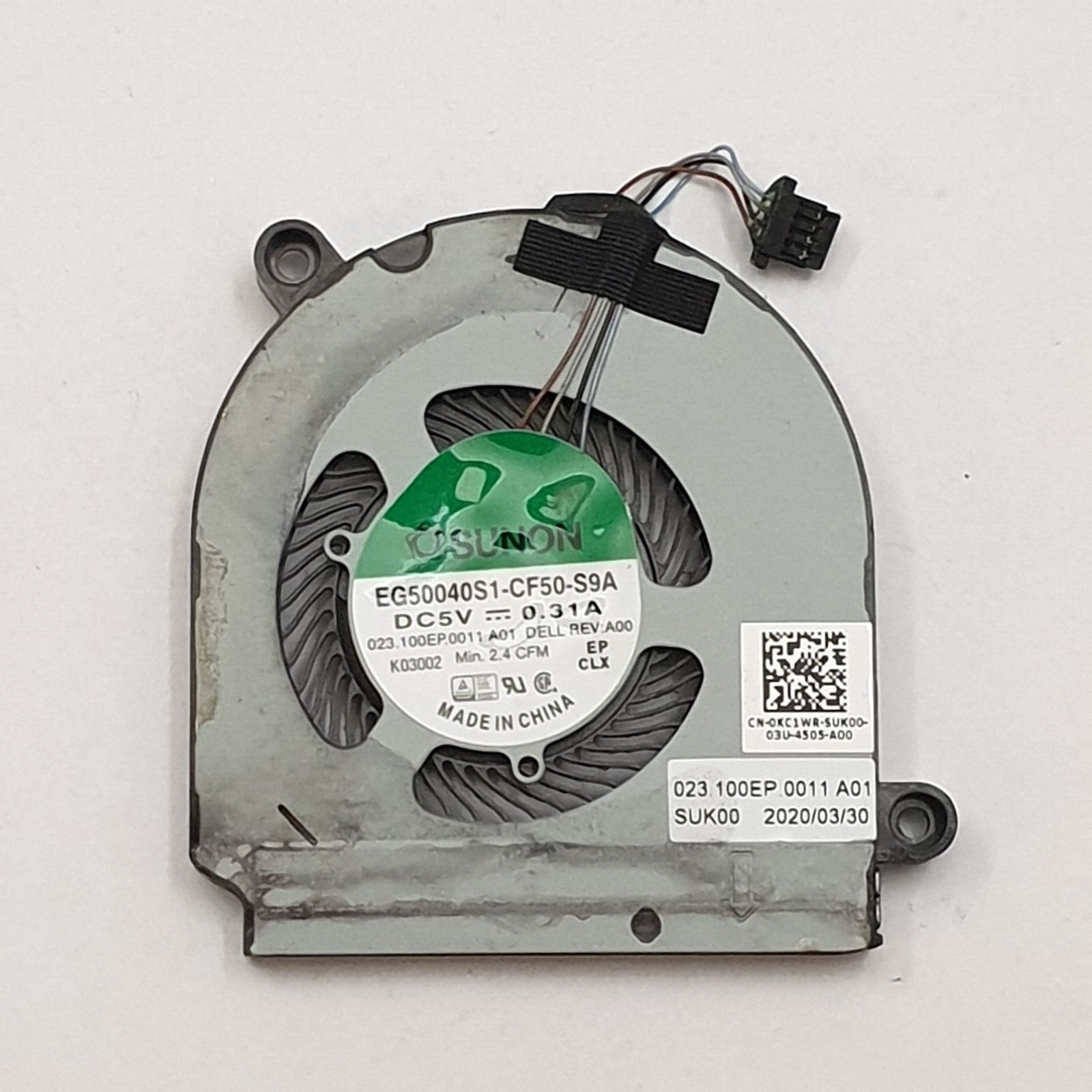 Dell Latitude 5300 Lüfter Fan CPU Kühler Notebook Ersatzteil – Bild 2