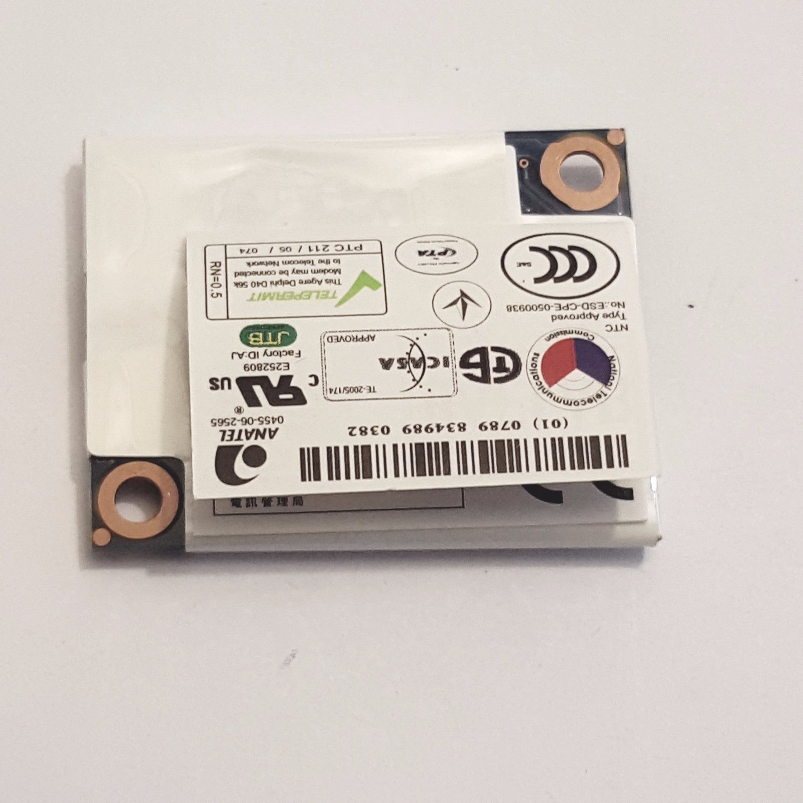 HP EliteBook 6930p Modem Karte 455285-001 Internes 56K Modul – Bild 2