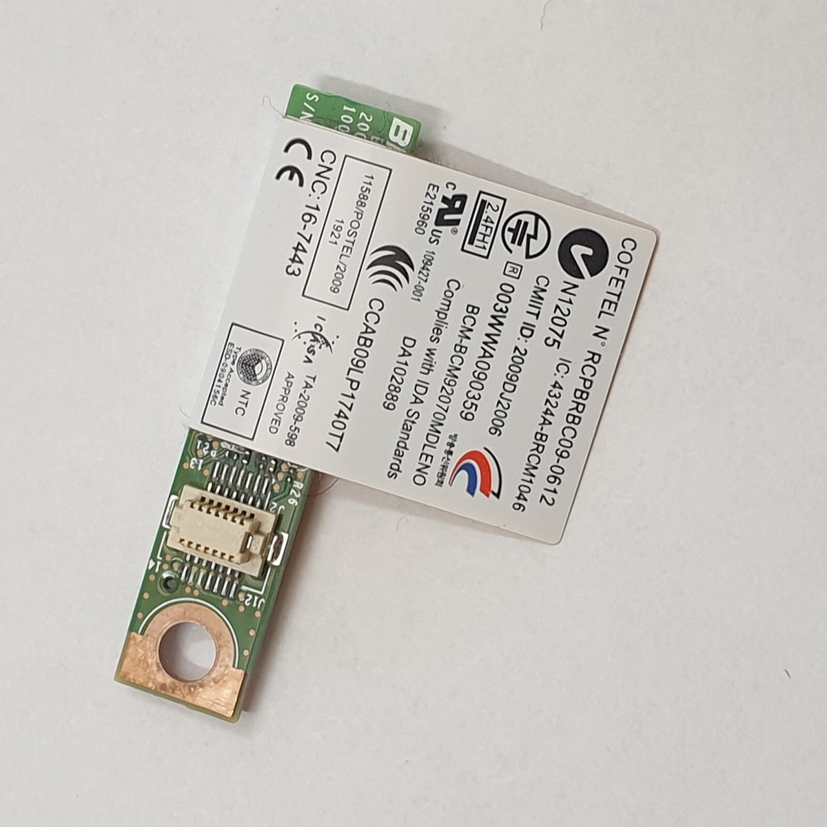 Lenovo ThinkPad Edge E325 Bluetooth Modul BCM92070MD LENO 60Y3275