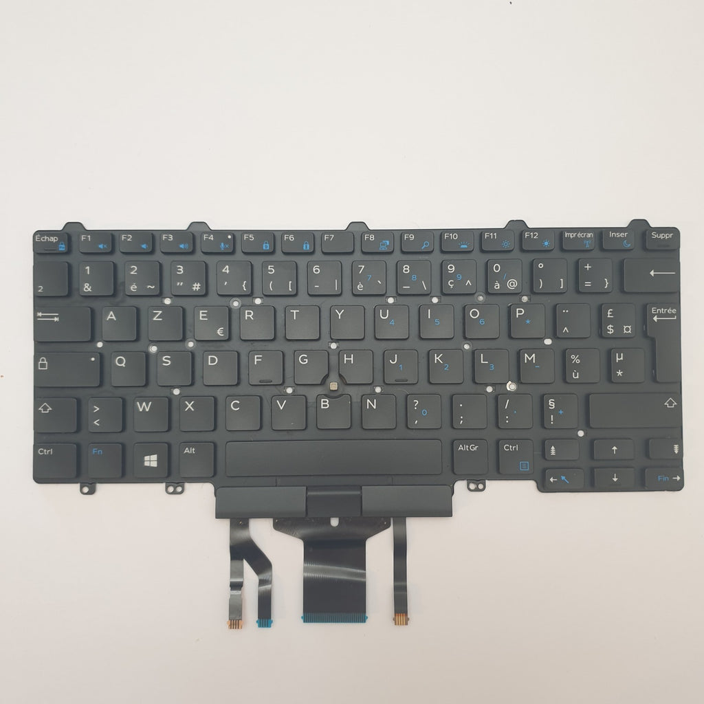 Dell Latitude 7480 Tastatur AZERTY Keyboard FR Backlit