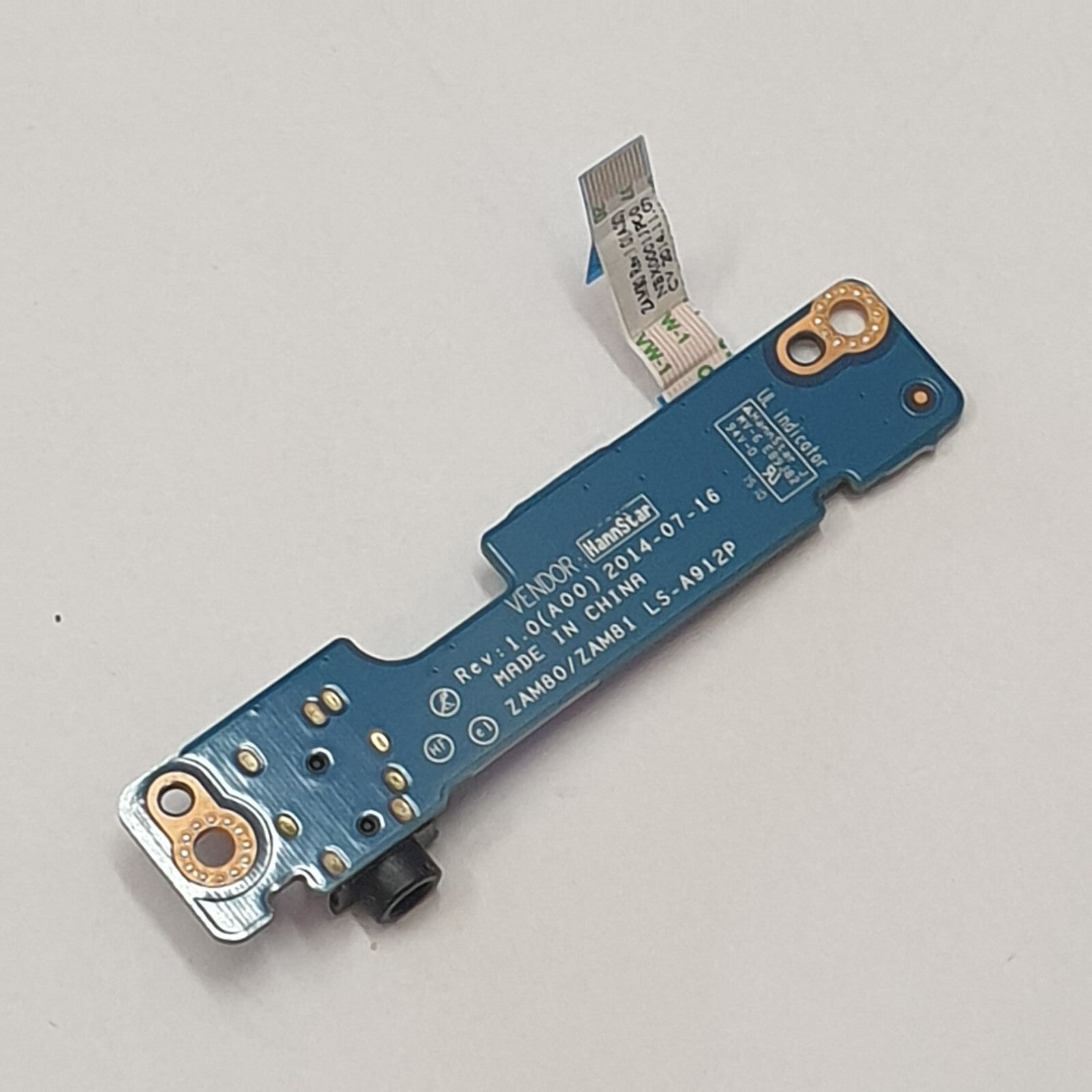 Dell Latitude E5550 Audio Port Kopfhörer Anschluss Platine Audio Board – Bild 2