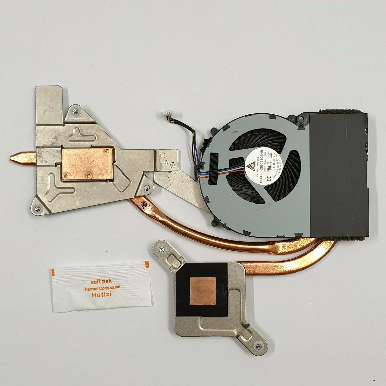 Sony VAIO E Series SVE15116EAB Kühler Lüfter Heatsink Fan mit Wärmeleitpaste – Bild 2