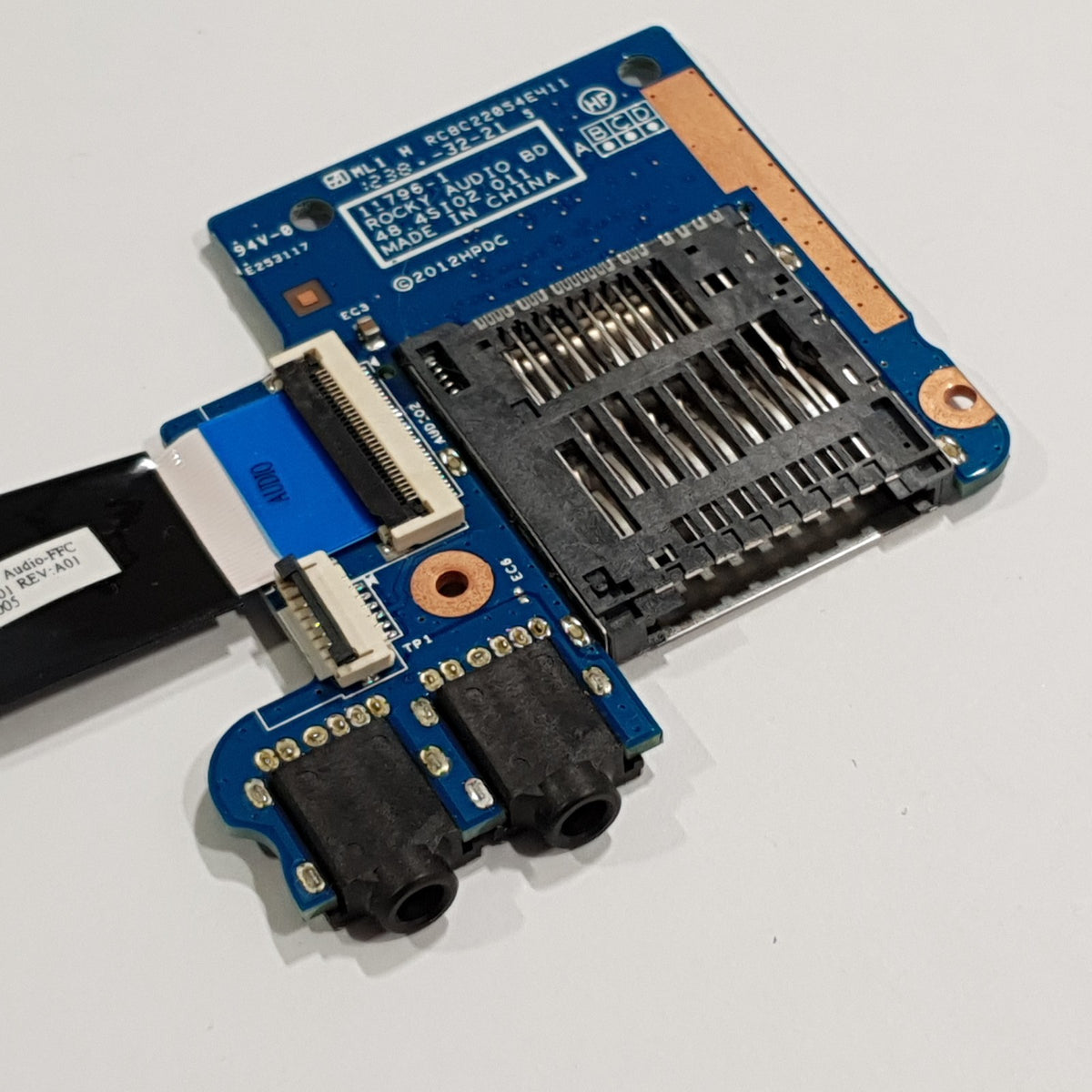 HP ProBook 4540s Audio Sound SD Card Reader Board Platine mit Kabel