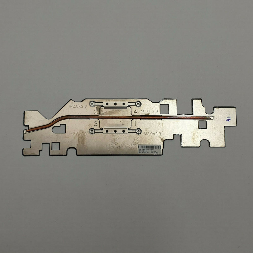 HP Probook X360 11 G1 Passiv Kühler Heatsink Kühlkörper Cooling Plate