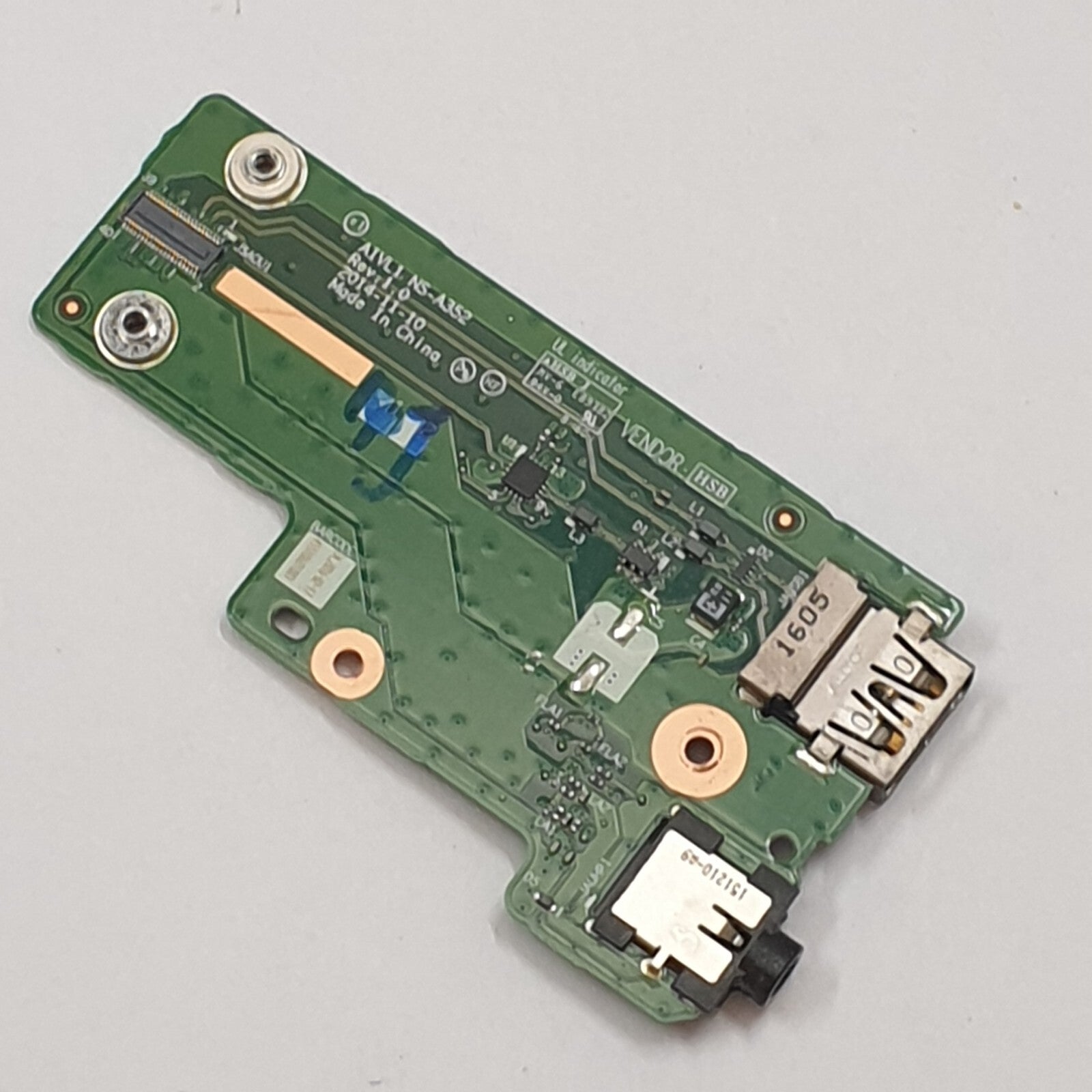 Lenovo ThinkPad L450 USB Audio Port Platine I/O Board – Bild 2