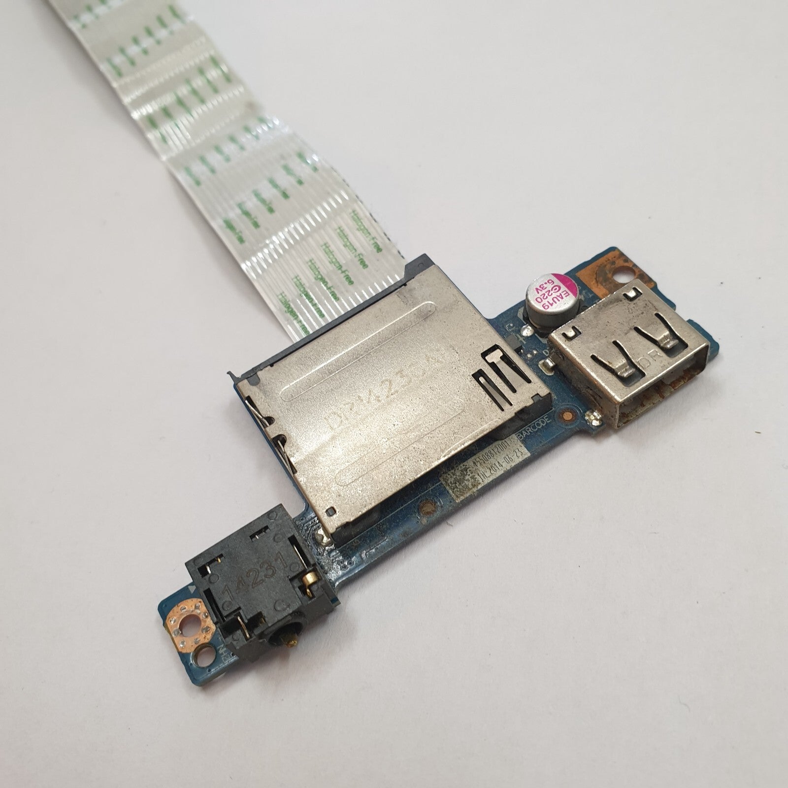 Lenovo G50-70 Audio Sound USB Card Reader Board mit Flachbandkabel