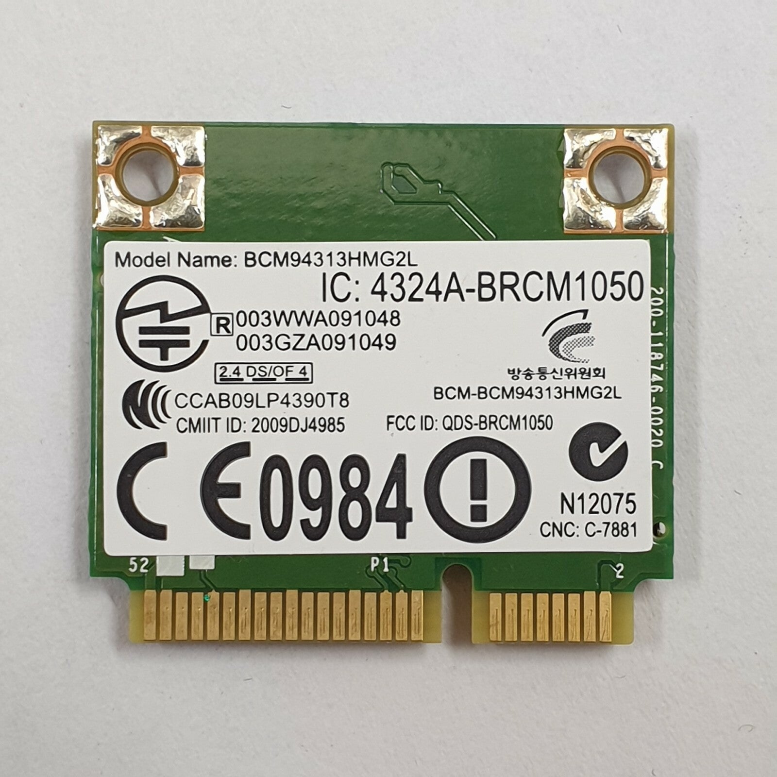 Dell Inspiron N5010 WLAN Karte Wifi DW1501 BCM94313HMG2L Wireless Network Card – Bild 2