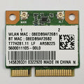 Sony VAIO E Series SVE15116EAB WLAN Karte Bluetooth Modul AR5B225