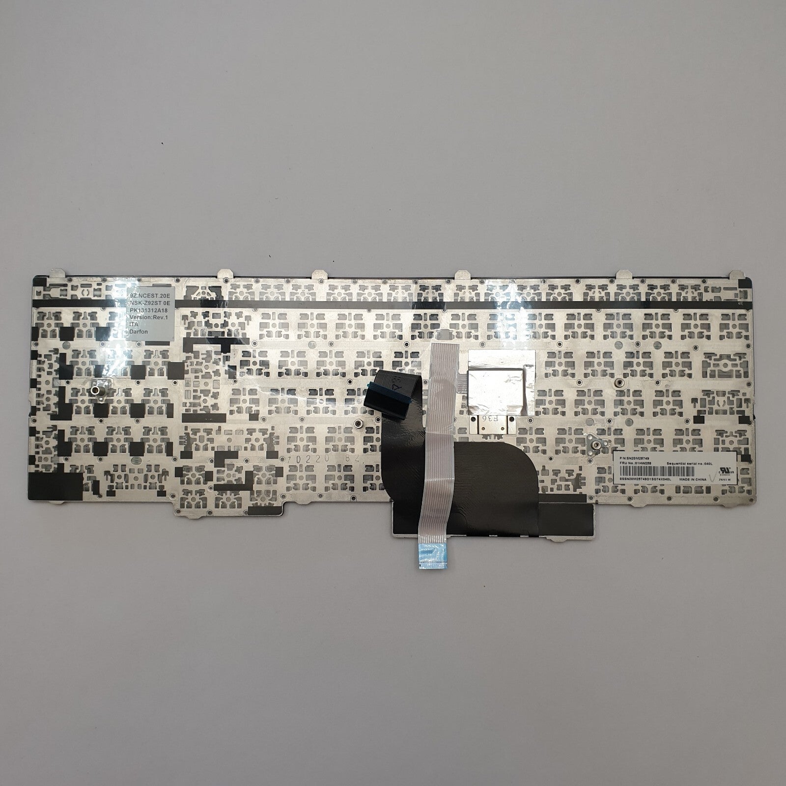 Lenovo ThinkPad P51 Tastatur Italienisch IT QWERTY Keyboard – Bild 2