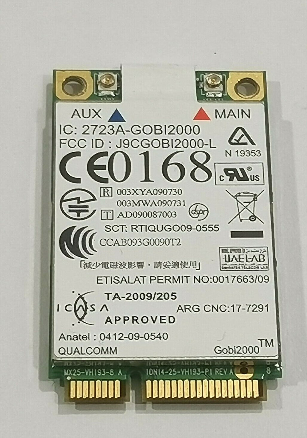 Lenovo ThinkPad T410s T410 WWAN Karte Qualcomm Gobi2000 60Y3263