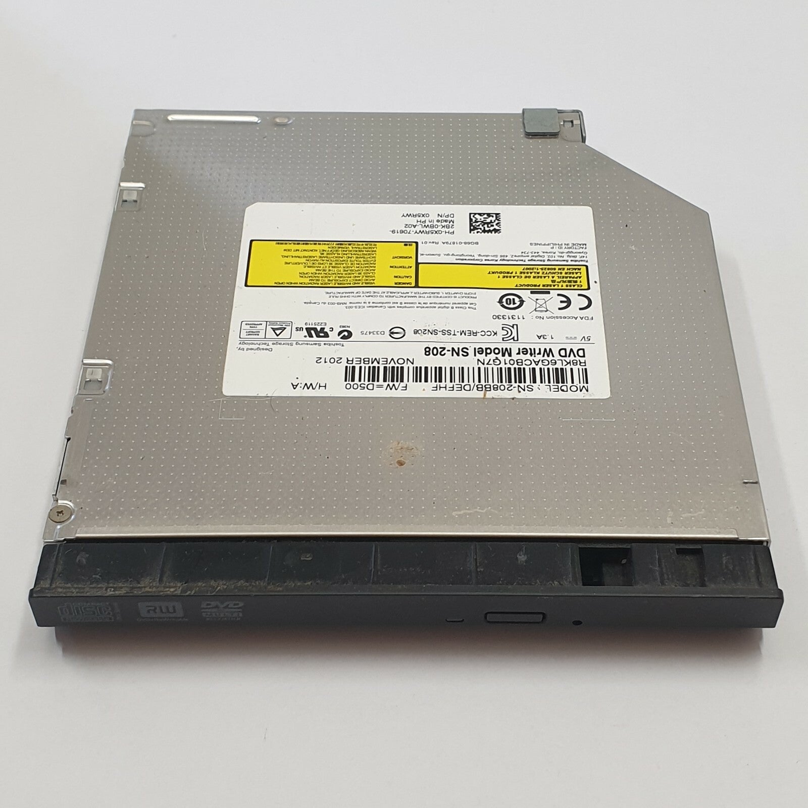Dell Inspiron 15 3520 DVD Laufwerk Brenner SN 208 Optisches Laufwerk