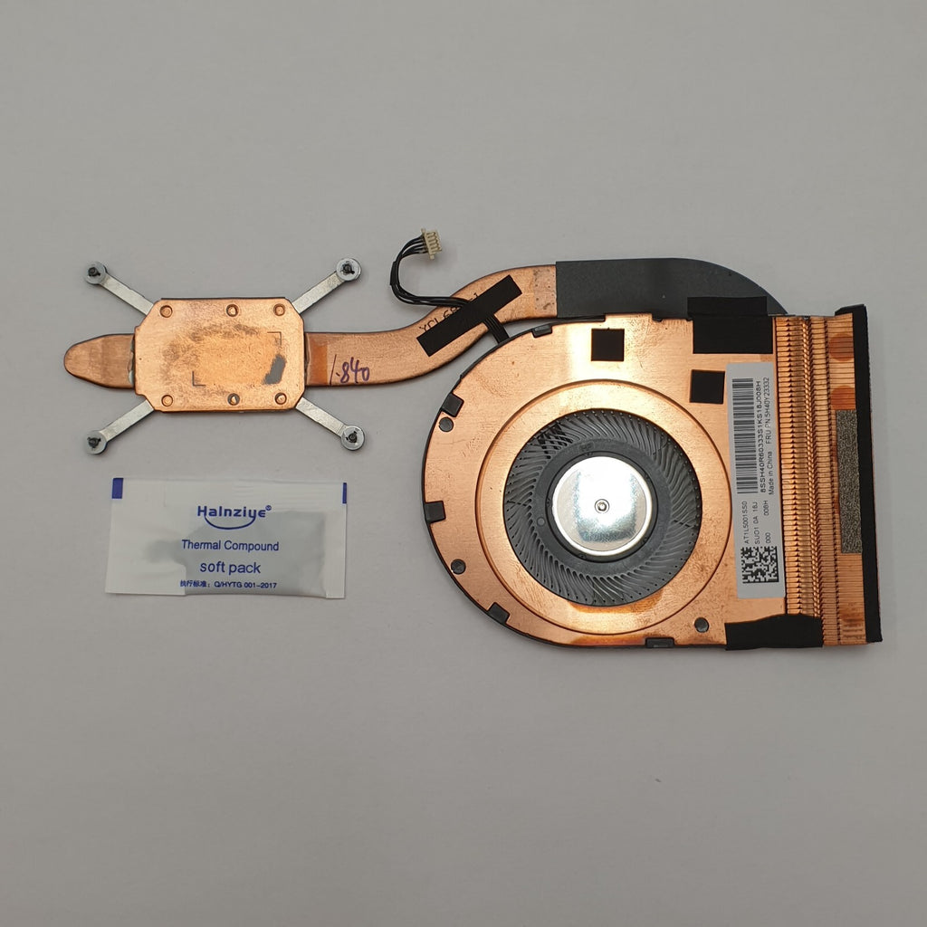 Lenovo ThinkPad T14s Gen 1 CPU Kühler Lüfter Heatsink Fan Wärmeleitpaste – Bild 2