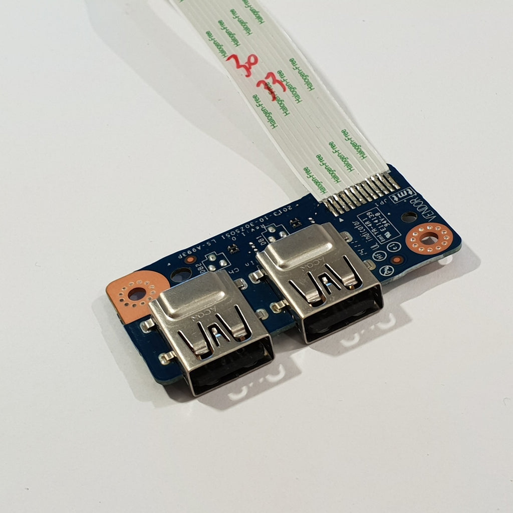 HP Compaq 15-s 15-s000so USB Board Platine mit Kabel USB Port Connector