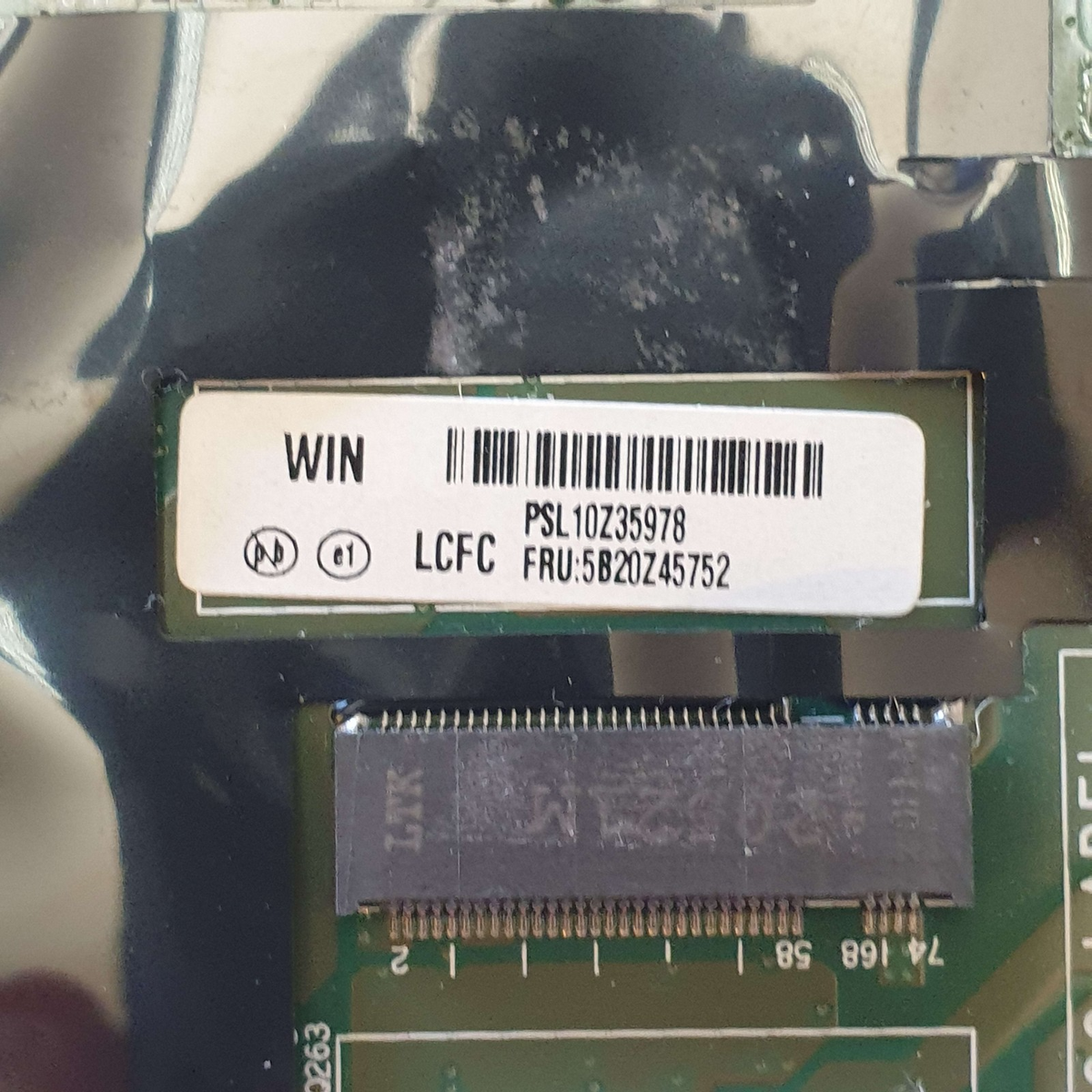 Lenovo ThinkPad X1 Carbon Gen 8 i7 10610U Mainboard Motherboard SIM Defekt