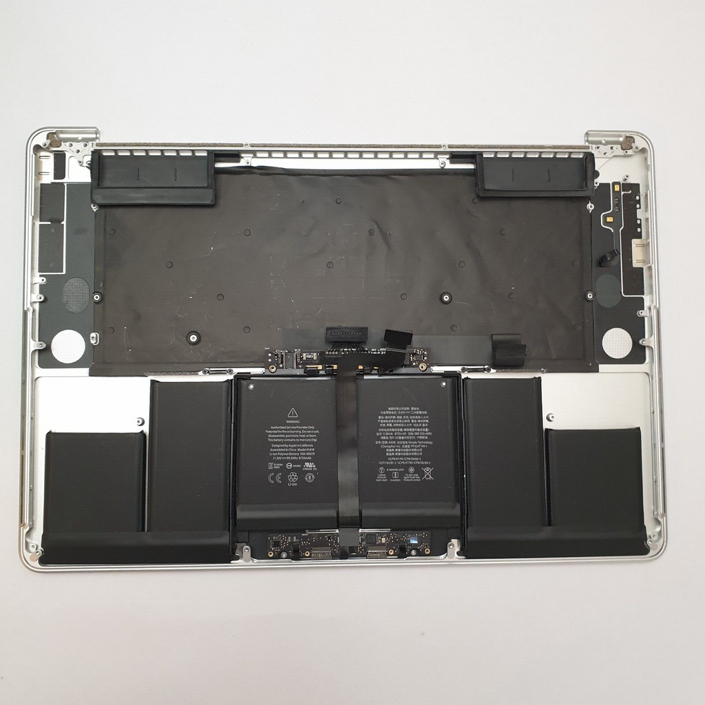 Apple Macbook Pro 15 A1398 Handauflage Tastatur DE QWERTZ Palmrest Akku Backlit