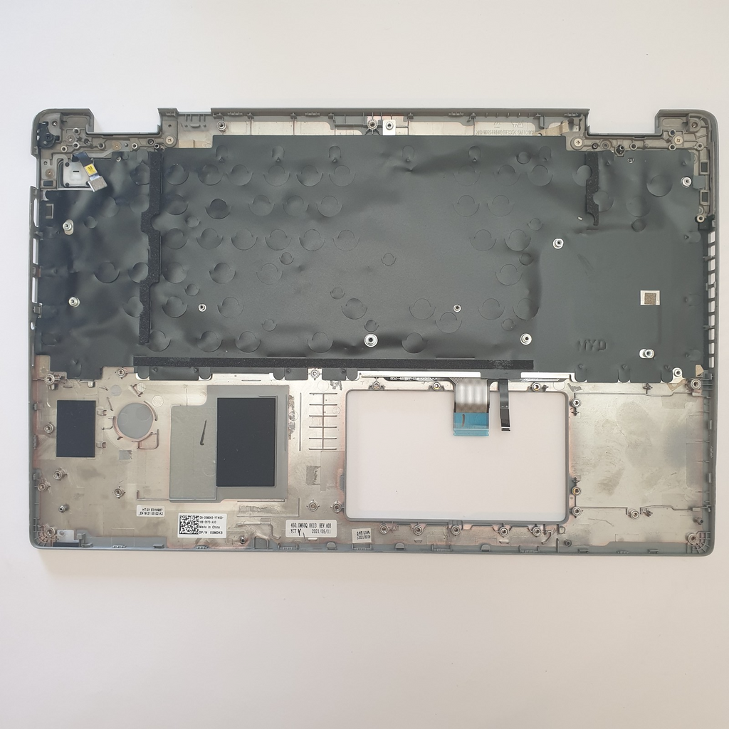 Dell Latitude 5520 Handauflage Tastatur QWERTZ DE Palmrest Keyboard Backlit – Bild 3