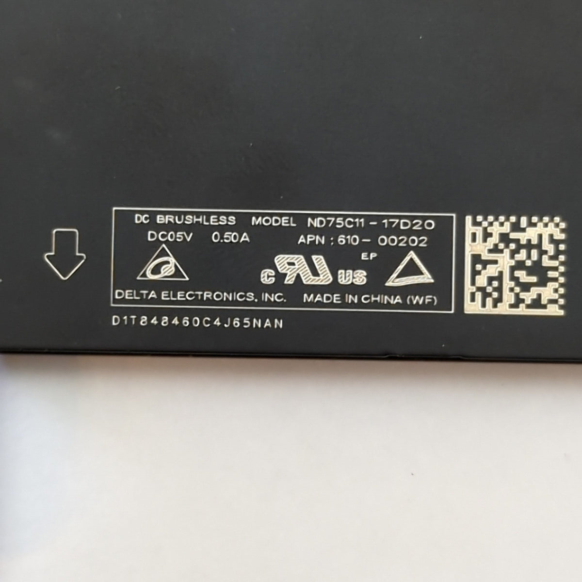 Apple MacBook Pro 15 A1707 Lüfter Fan Blower Links Left