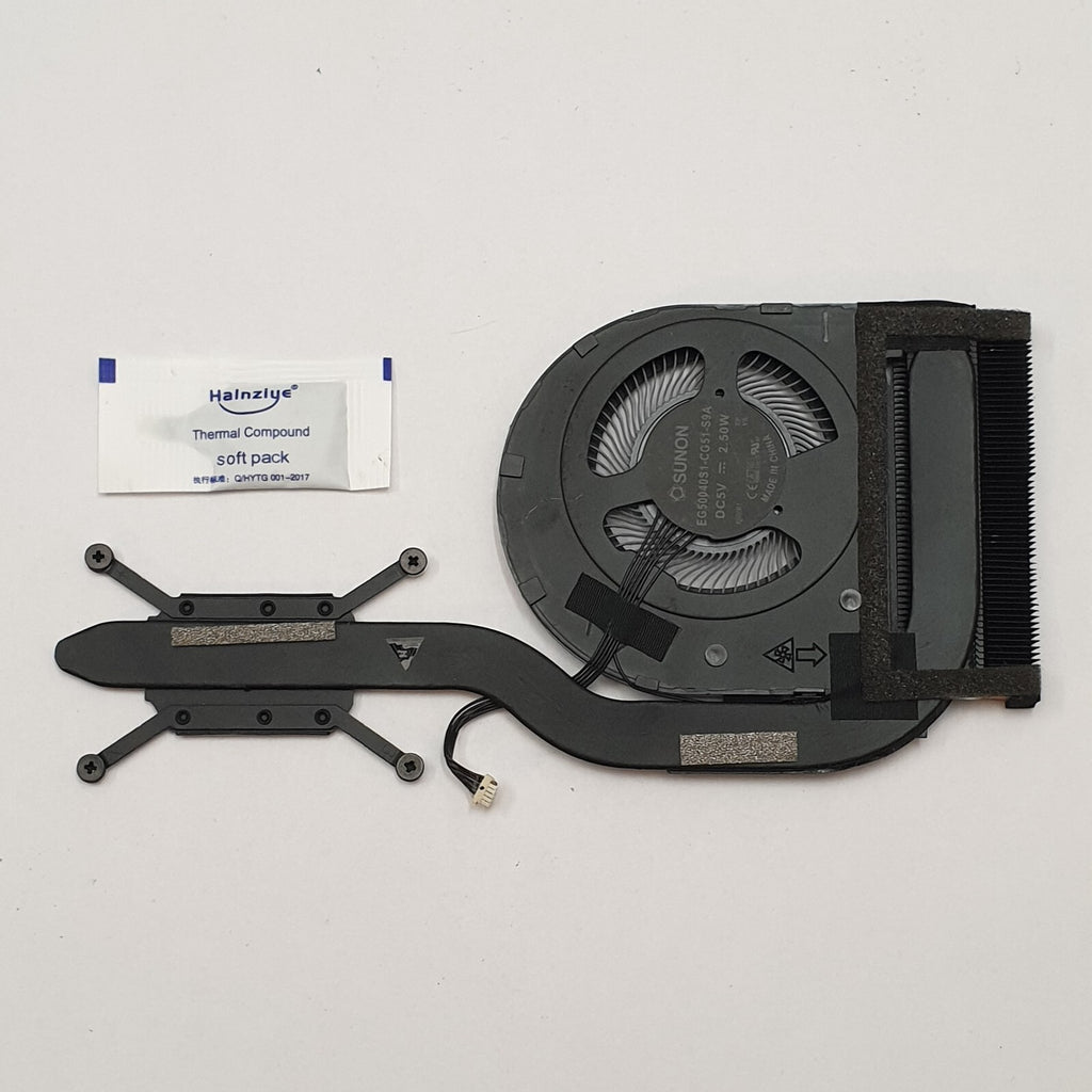 Lenovo ThinkPad T490s CPU Kühler Lüfter Heatsink Fan inkl Wärmeleitpaste