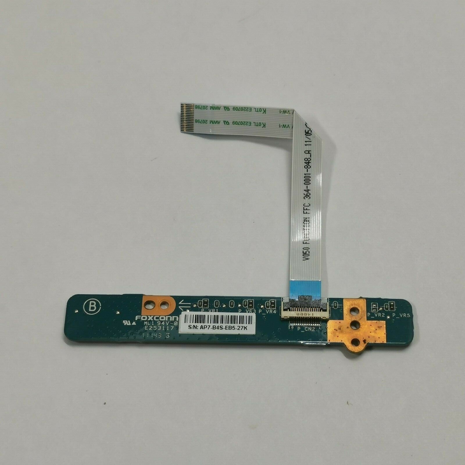 Sony VAIO PCG-61711W Power Button Board Funktionsplatine Schalterleiste – Bild 2