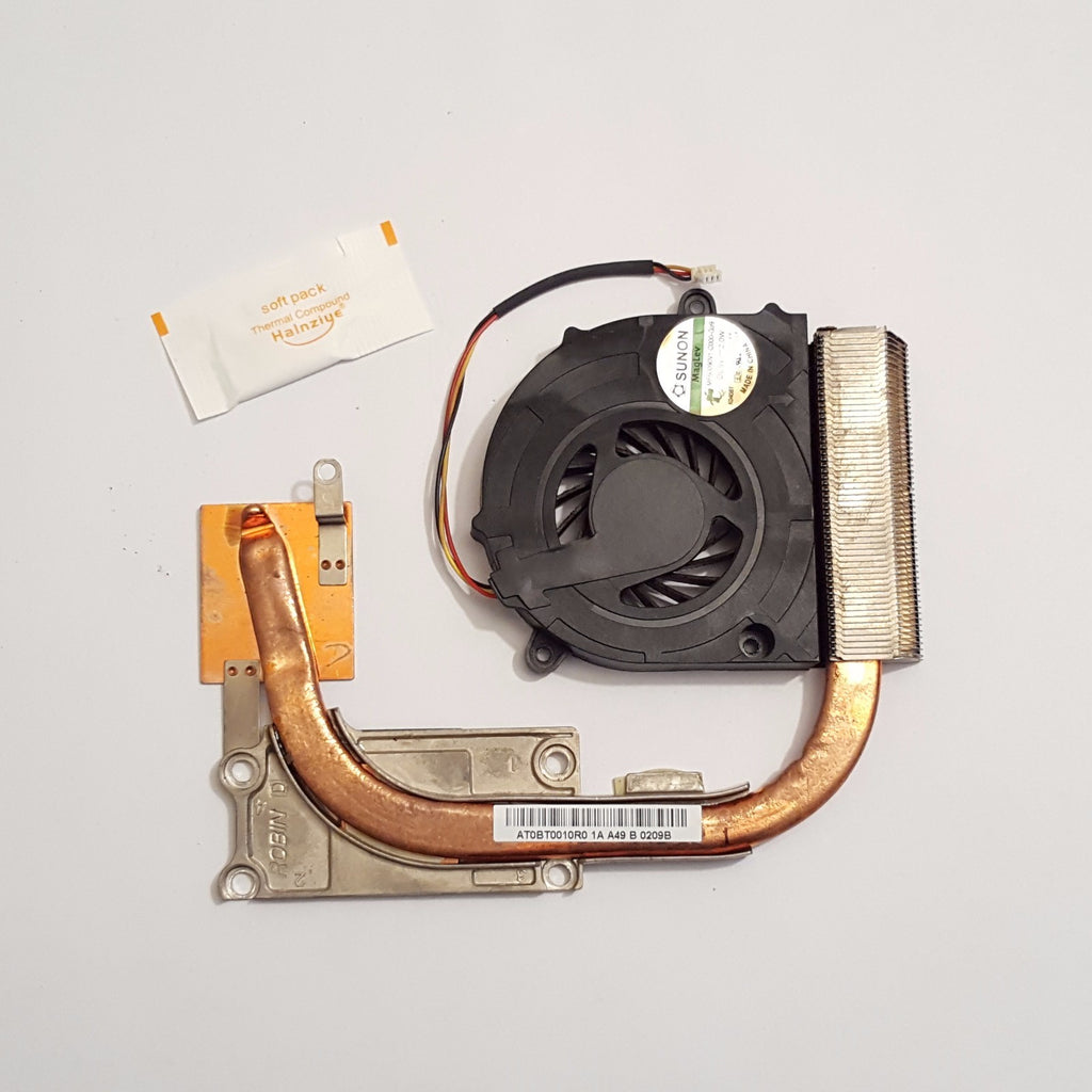 Lenovo G555 CPU Kühler Lüfter Heatsink Fan mit Wärmeleitpaste