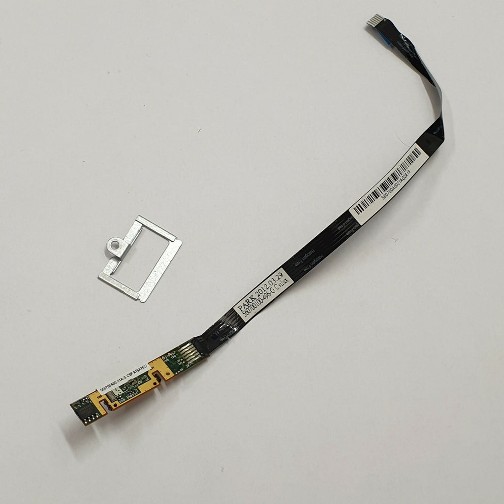 HP ProBook 6570b Fingerprint Sensor Board mit Halterung Fingerabdruck Reader