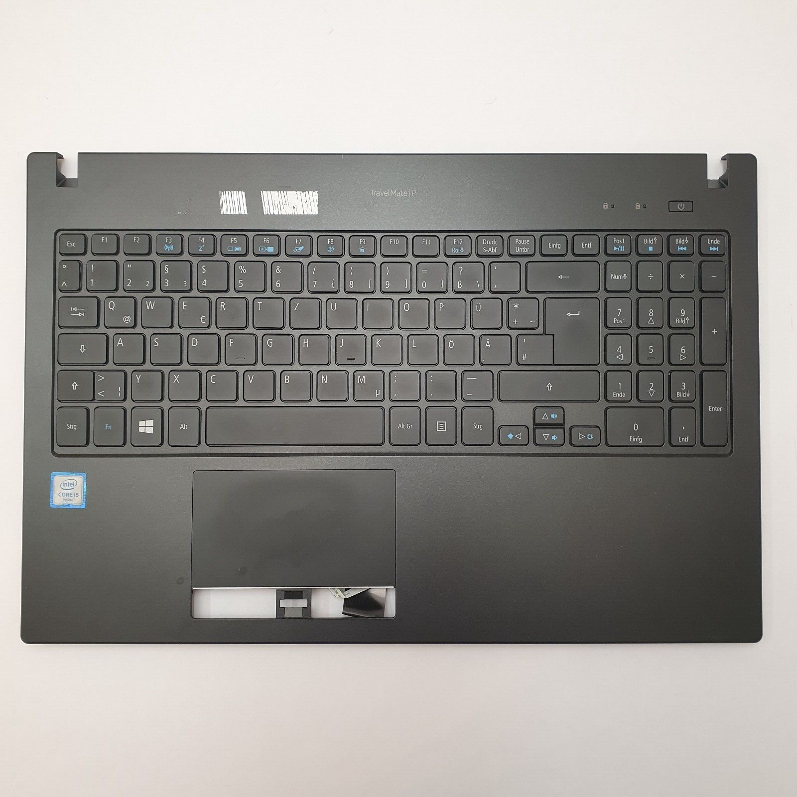 Acer TravelMate P658-M Handauflage Tastatur Deutsch QWERTZ Palmrest ohne