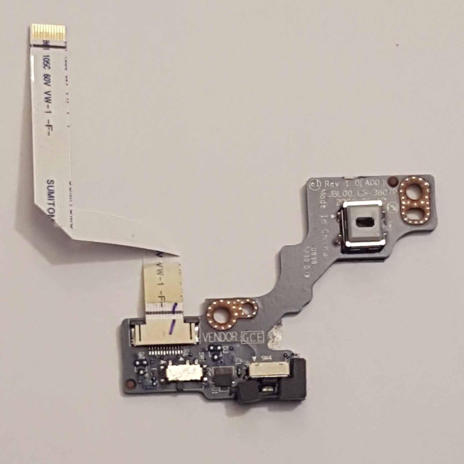 Dell Latitude E6400 Powerbutton Einschaltknopf Power Button Platine Board