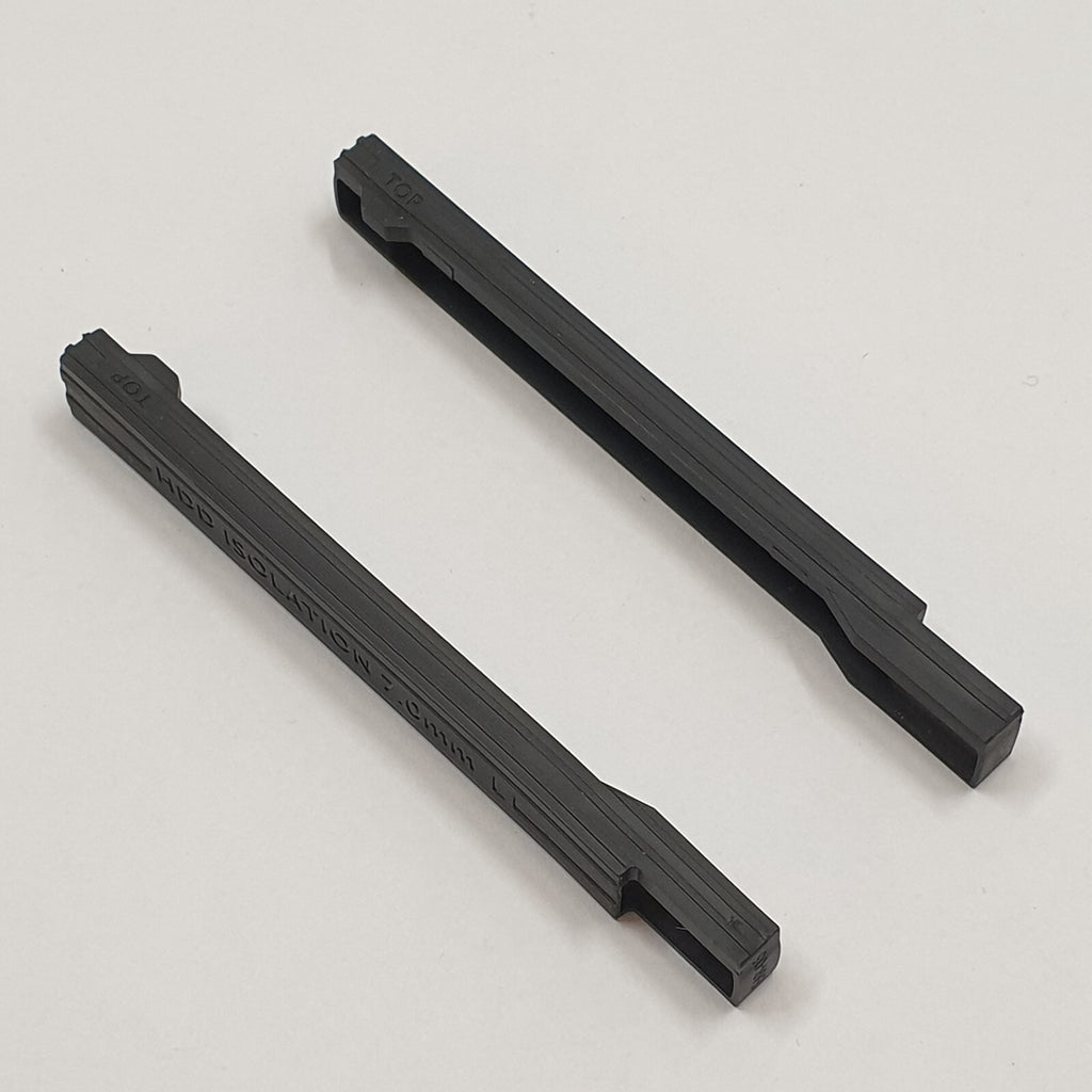 Dell Latitude E6330 HDD Festplatten Halterung Schienen Isolation 7.0mm Set