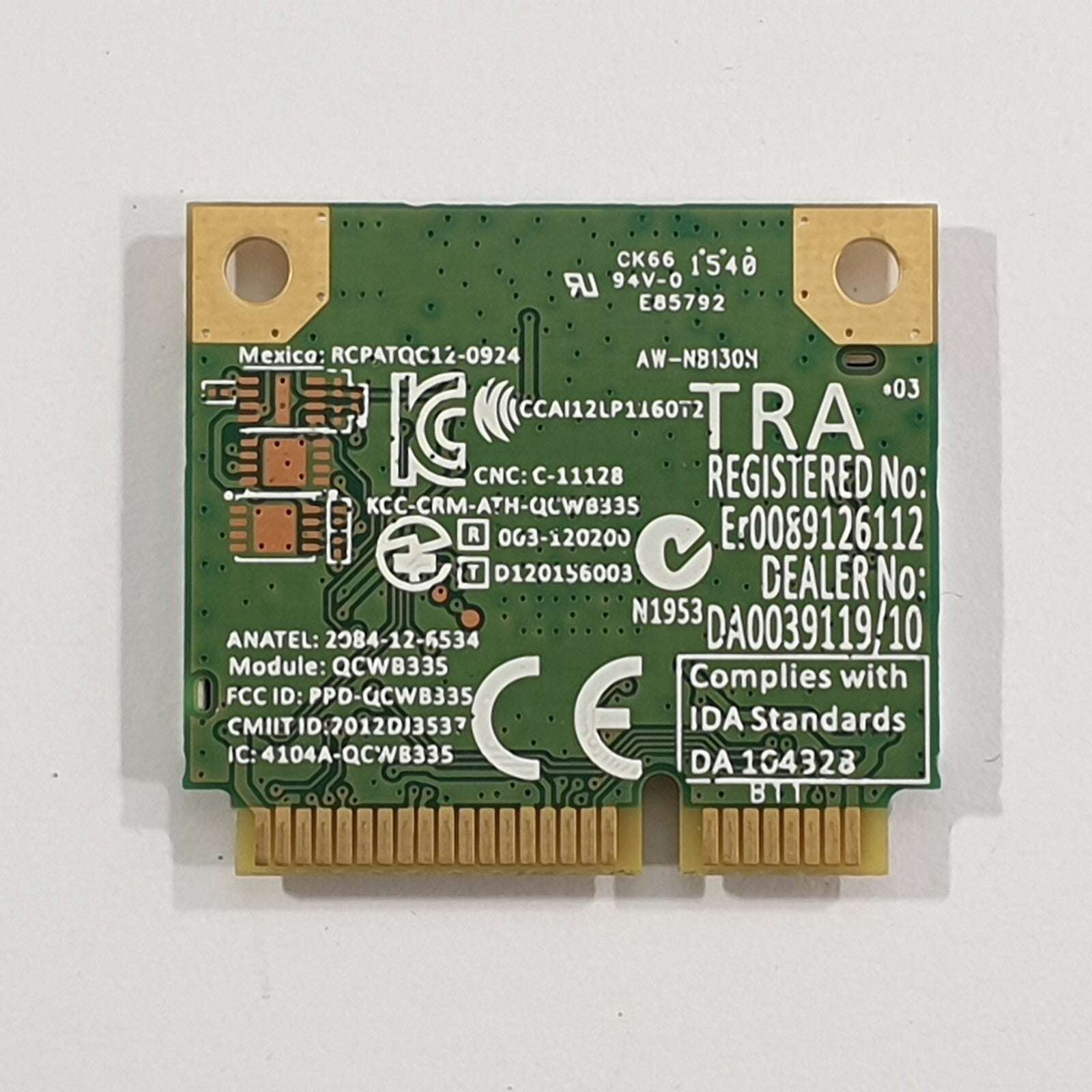Asus E402S E402SA WLAN Karte Wifi AW-NB130H Wireless LAN Bluetooth Modul – Bild 2