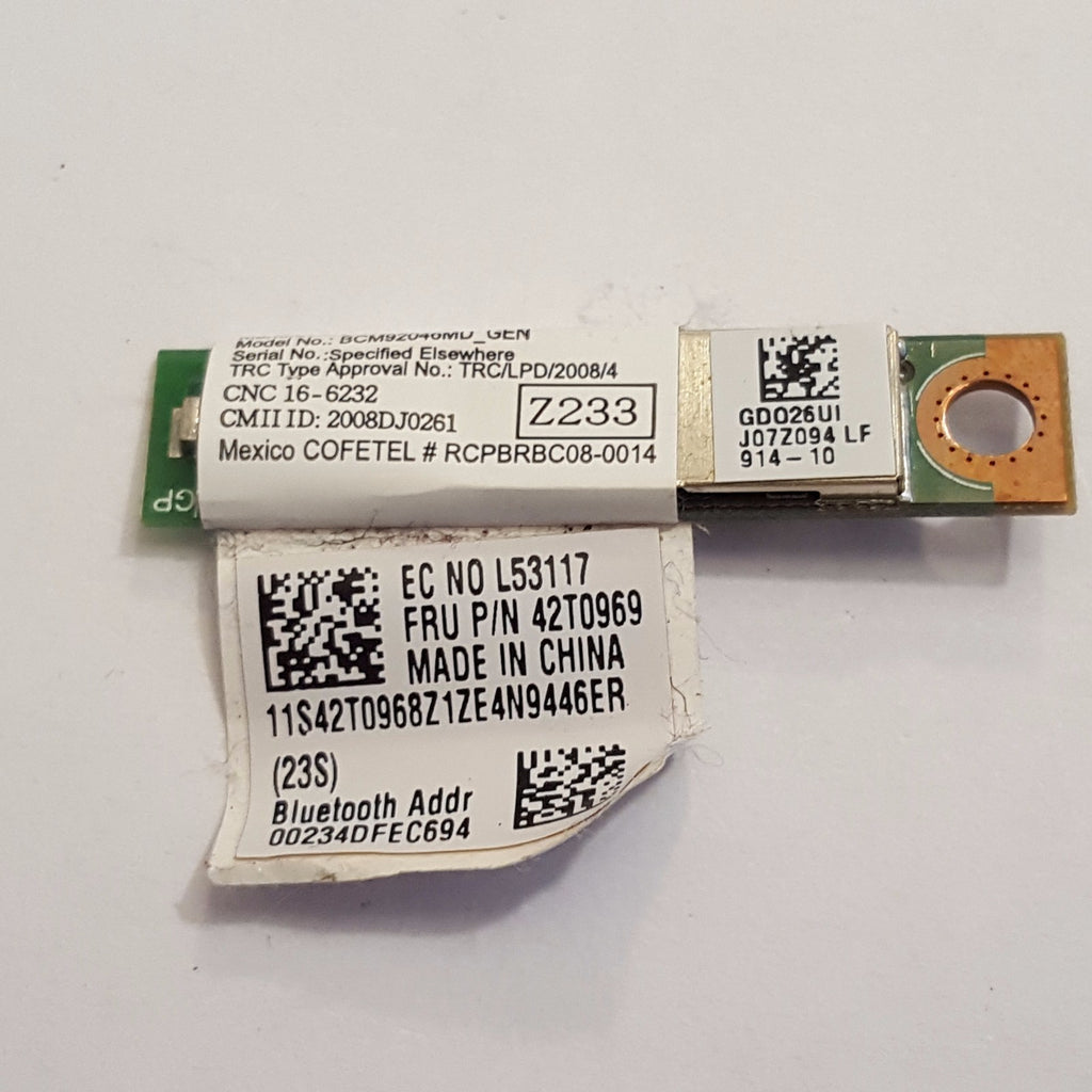 Lenovo ThinkPad T500 Bluetooth Modul 42T0969 Karte Board – Bild 2