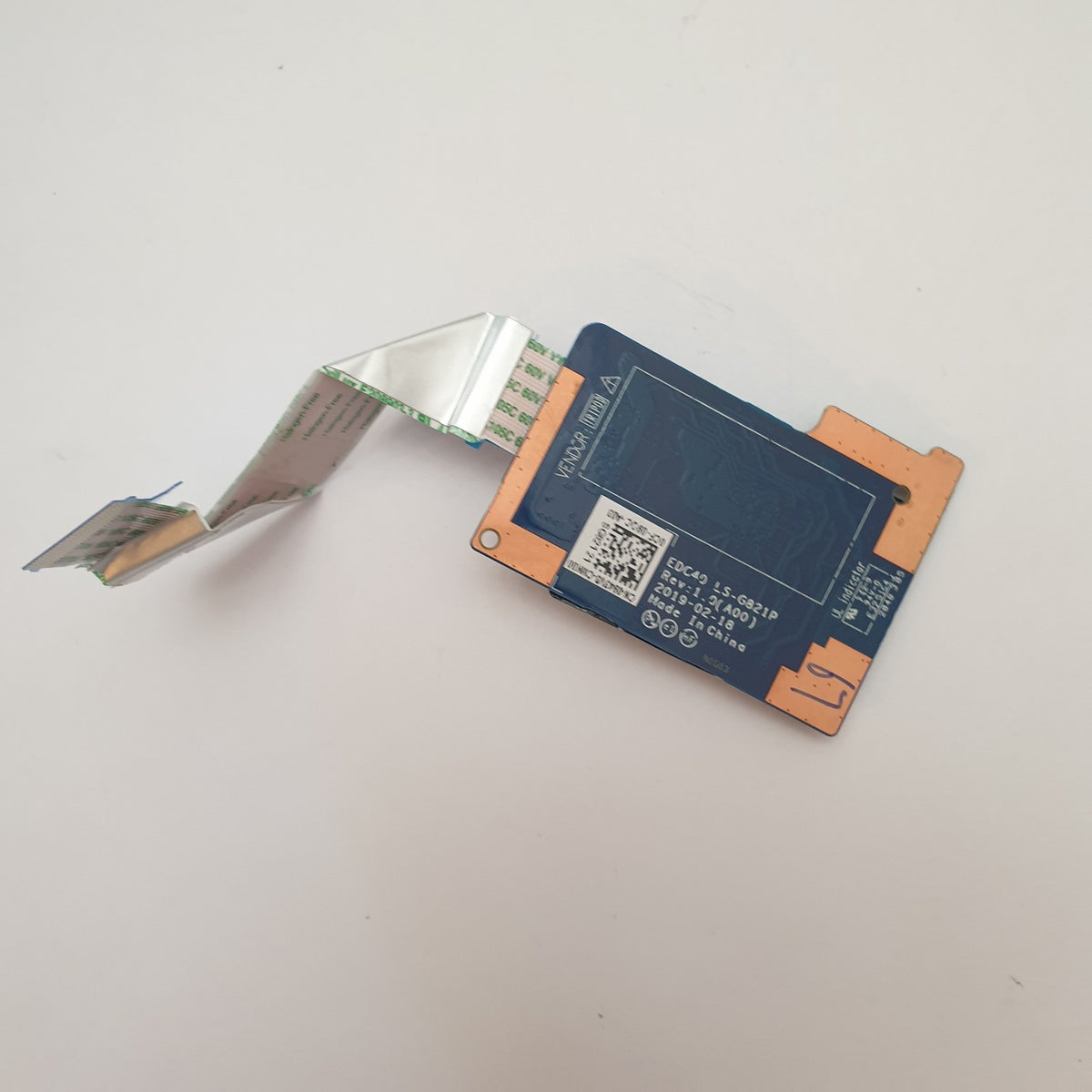 Dell Latitude 5510 Smart Card Reader Board Modul