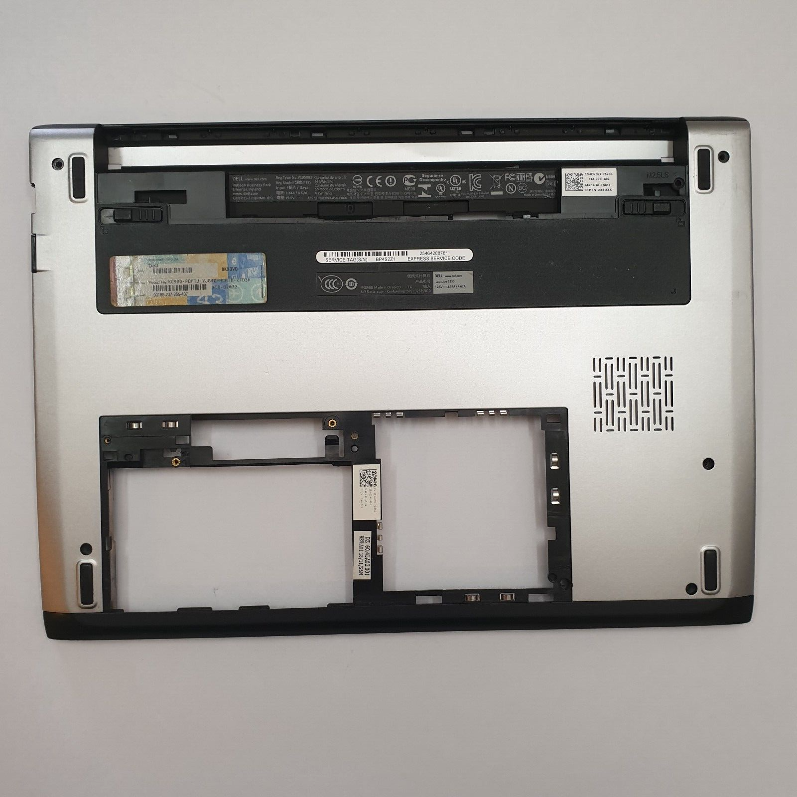 Dell Latitude 3330 Gehäuse Unterschale Unterteil Bottom Base Cover Ersatzteil