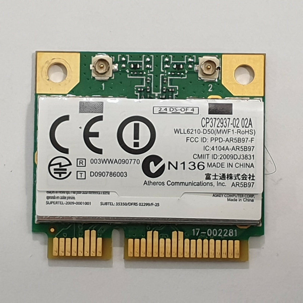 Fujitsu Lifebook S751 WLAN Karte Wifi Wireless LAN Modul Atheros AR5B97